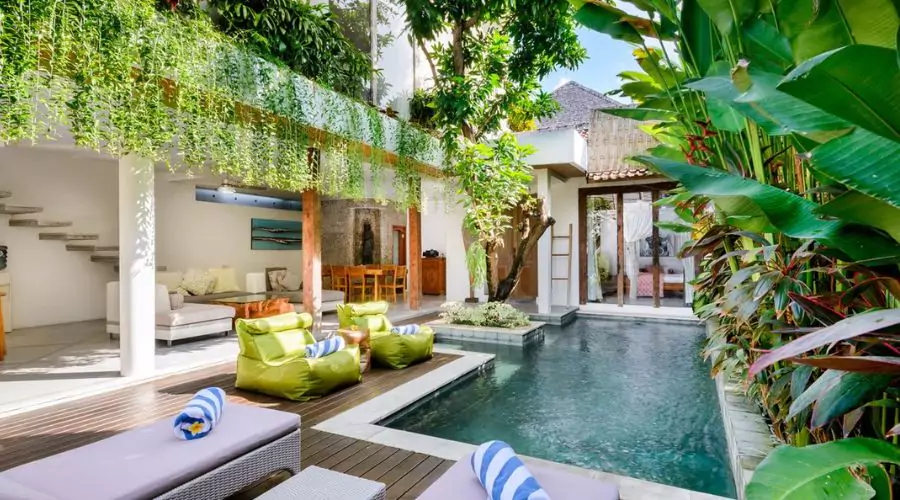 Tropical-themed Villa In Secluded Property