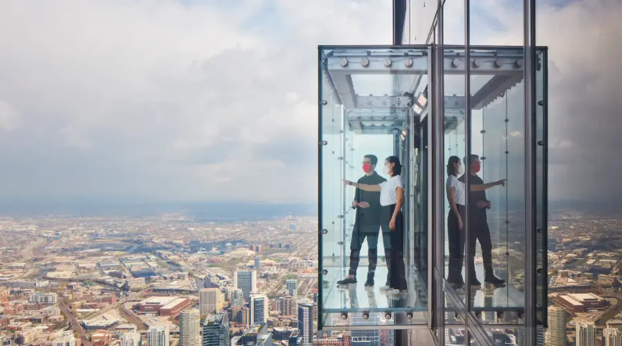 Take in Panoramic Views from the Willis Tower Skydeck
