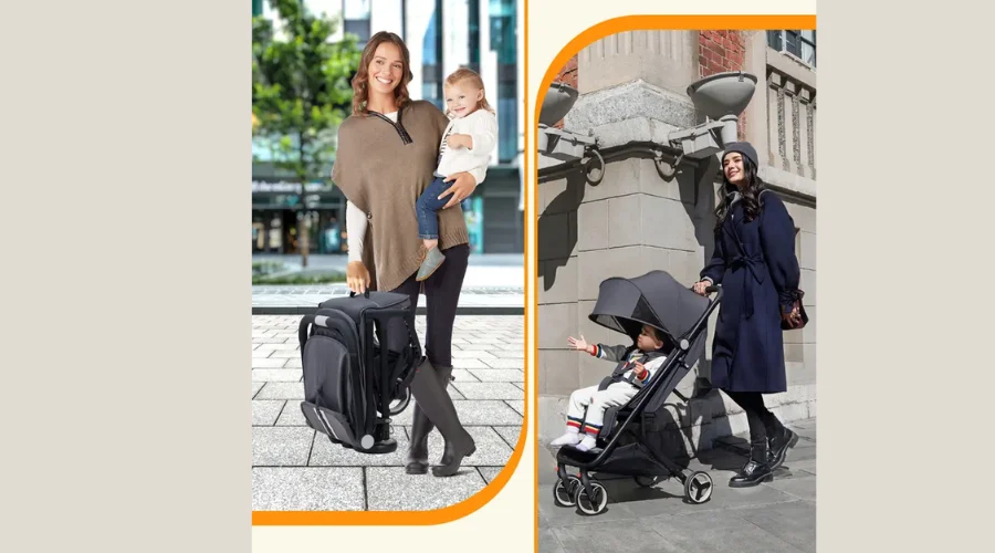 Lightweight Stroller Compact One-Hand Fold